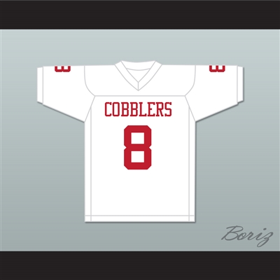 Adam Vinatieri 8 Rapid City Central High School Cobblers White Football Jersey