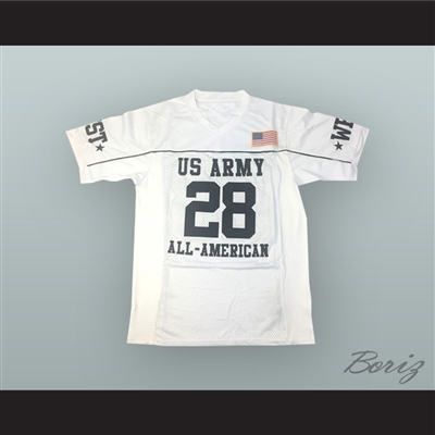 Adrian Peterson 28 U.S. Army High School All-American West White Football Jersey