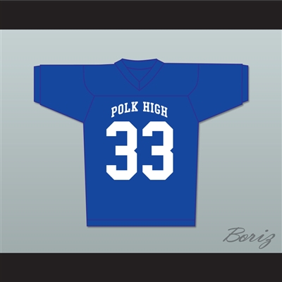Al Bundy 33 Polk High Football Jersey Married With Children Ed O' Neill Blue