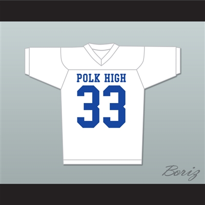 Al Bundy 33 Polk High Football Jersey Married With Children Ed O' Neill Stitch Sewn