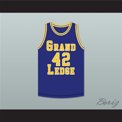 Al Horford 42 Grand Ledge High School Comets Navy Blue Basketball Jersey 1