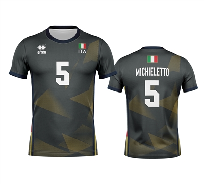 Alessandro Michieletto italy volleyball Jersey custom