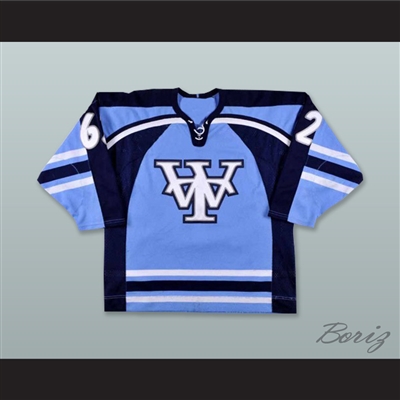 Alex Goupil 62 Wichita Thunder Light Blue Hockey Jersey