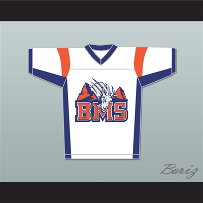 Alex Moran 7 Blue Mountain State Goats Football Jersey