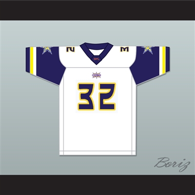 Curtis 'Cool Curt' Alexander 32 Birmingham Thunderbolts Away Football Jersey