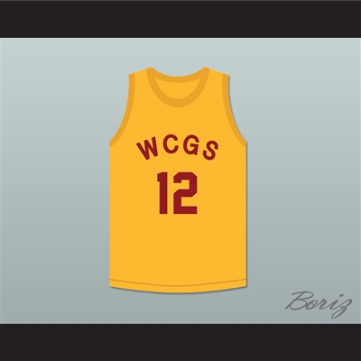 Alfred 'Alfie' Parker 12 Westlake Charlotte Grammar School Basketball Jersey My Brother and Me