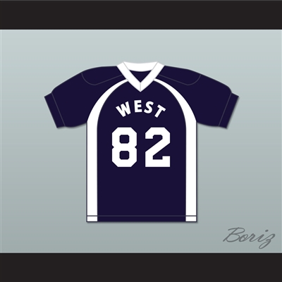 East/West College Bowl X-Wing @Aliciousness 82 West Football Jersey Key & Peele