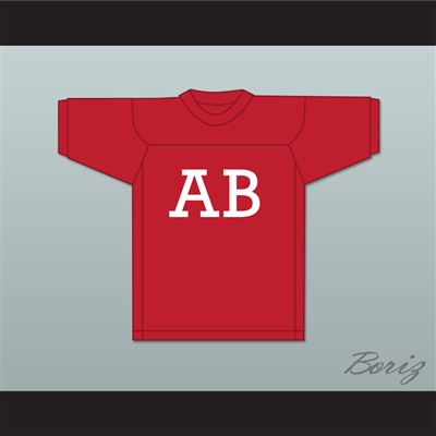 Alpha Beta Fraternity Red Football Jersey Revenge of the Nerds