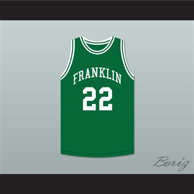 Andre Iguodala 22 Franklin Middle School Green Basketball Jersey 3