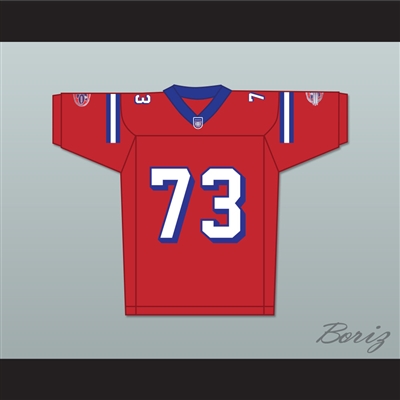 Michael Taliferro Andre Jackson 73 Washington Sentinels Home Football Jersey The Replacements Includes League Patch 2
