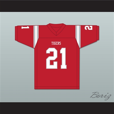 Andrew Booth Jr 21 Archer High School Tigers Red Football Jersey 2