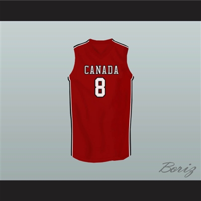 Andrew Wiggins Canada Red Basketball Jersey