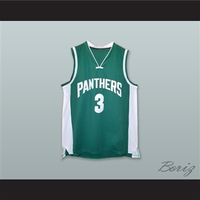 Anthony Davis 3 Panthers Elementary School Green Basketball Jersey