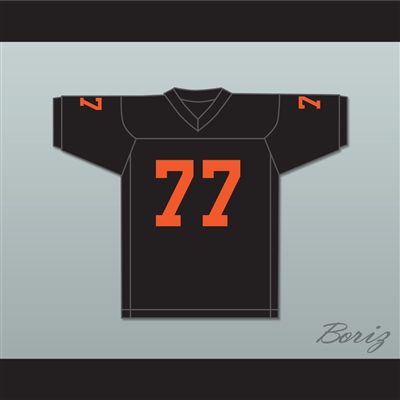 Anthony Munoz 77 Chaffey High School Tigers Black Football Jersey 1