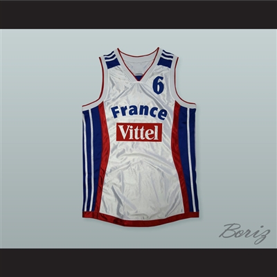 Antoine Rigaudeau 6 Eurobasket France Basketball Jersey