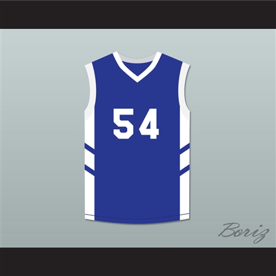 Antoine '8th Wonder' Scott 54 Blue Basketball Jersey Dennis Rodman's Big Bang in PyongYang