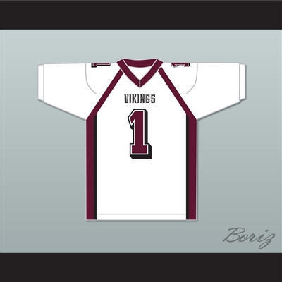 Antonio Brown 1 Miami Norland Senior High School White Football Jersey