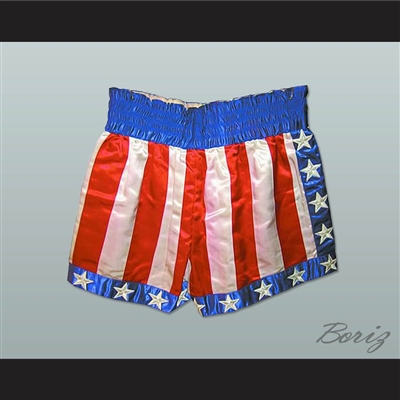 Apollo Creed USA Boxing Shorts All Sizes