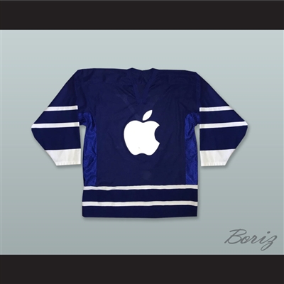 Apple OS X Navy Blue Hockey Jersey