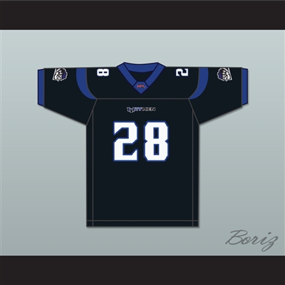 Mike Archie 28 New York-New Jersey Hitmen Home Football Jersey