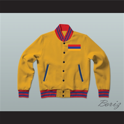 Armenia Varsity Letterman Jacket-Style Sweatshirt