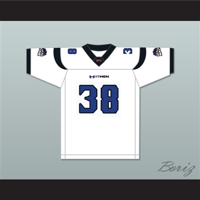 Joe Aska 38 New York-New Jersey Hitmen Away Football Jersey