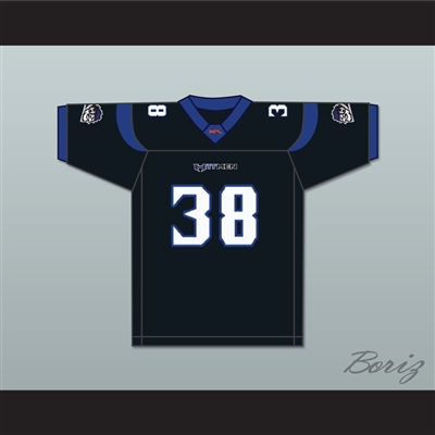 Joe Aska 38 New York-New Jersey Hitmen Home Football Jersey