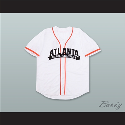 Atlanta Black Crackers 10 White Baseball Jersey