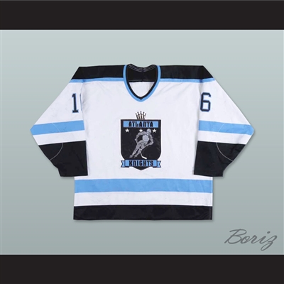 IHL Lee Davidson 16 Atlanta Knights Home Hockey Jersey