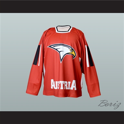 Austria National Team Hockey Jersey