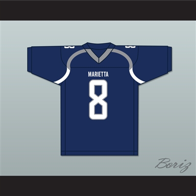 Azeez Ojulari 8 Marietta High School Blue Devils Navy Blue Football Jersey 2
