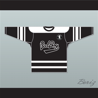 Notorious B.I.G. 97 Bad Boy Black Hockey Jersey Includes Patch