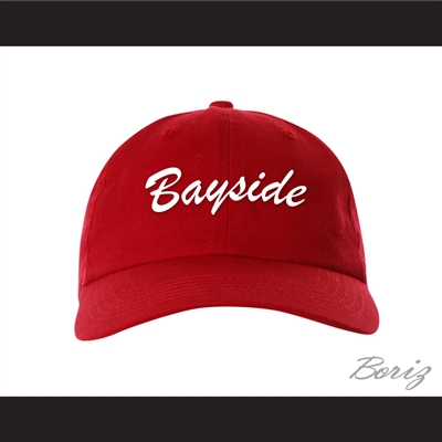 Bayside Tigers Red Baseball Hat Saved By The Bell