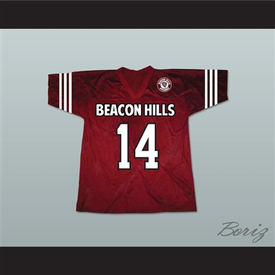 Isaac Lahey 14 Beacon Hills Cyclones Lacrosse Jersey Teen Wolf Includes Patch