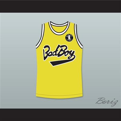 Notorious B.I.G. Biggie Smalls 72 Bad Boy Basketball Jersey with Patch