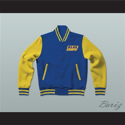 Shaquille O'Neal Western University Blue Chips Letterman Jacket-Style Sweatshirt