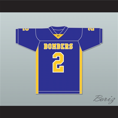 Ezekiel Elliott 2 John Burroughs School Bombers Blue Football Jersey