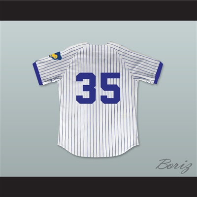 Richard Pryor Montgomery Brewster 35 Pinstriped Baseball Jersey Brewster's Millions