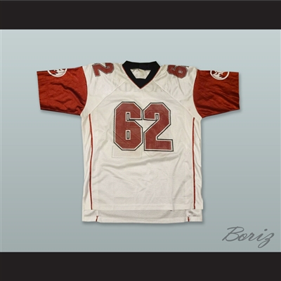 Bacardi 62 White Football Jersey