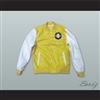 Bad Boy Entertainment 20 Years Patch Yellow and White Lab Leather Varsity Letterman Jacket