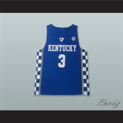 Bam Adebayo 3 Kentucky Blue Basketball Jersey