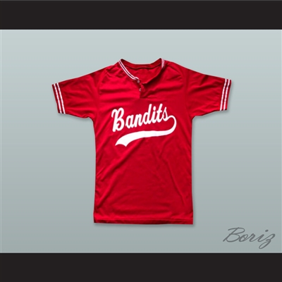 Bandits 18 Red Pullover Baseball Jersey