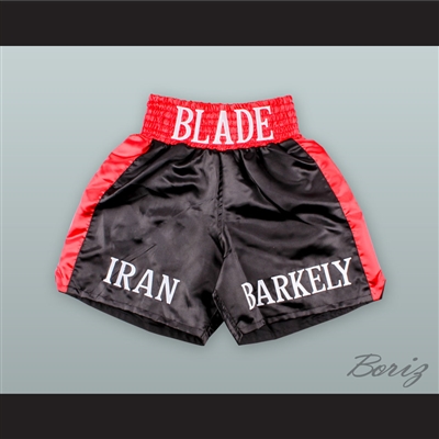 Iran 'The Blade' Barkley Black Boxing Shorts