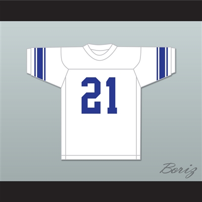 Bart Starr 21 Sidney Lanier High School Poets White Football Jersey 1