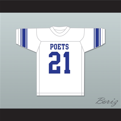 Bart Starr 21 Sidney Lanier High School Poets White Football Jersey 2