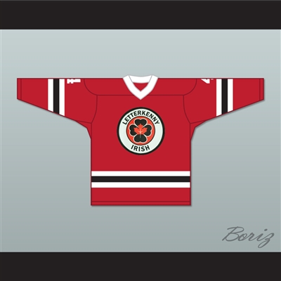 Barts 4 Letterkenny Irish Red Alternate Hockey Jersey