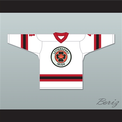 Barts 4 Letterkenny Irish White Alternate Hockey Jersey