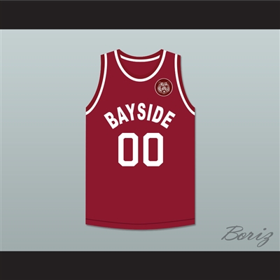 Saved By The Bell Screech 00 Bayside Tigers Away Basketball Jersey Includes Tiger Patch