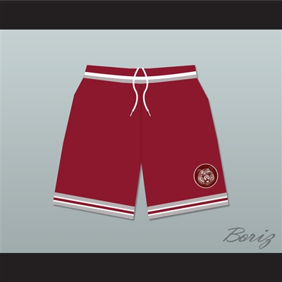 Saved By The Bell Bayside Tigers High School Away Basketball Shorts Includes Tiger Patch