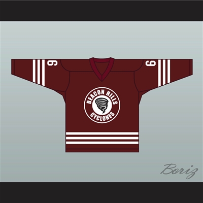 Danny Mahealani 6 Beacon Hills Cyclones Hockey Jersey Teen Wolf TV Series